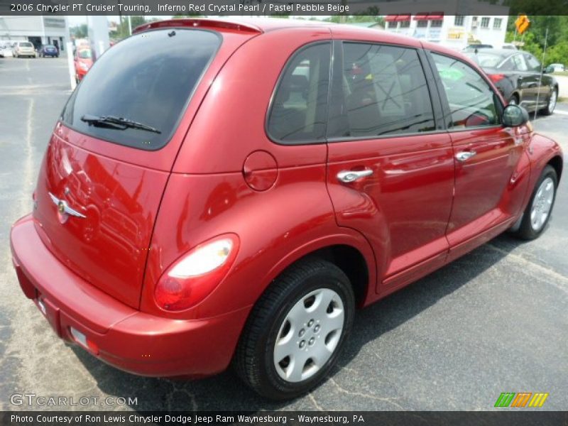 Inferno Red Crystal Pearl / Pastel Pebble Beige 2006 Chrysler PT Cruiser Touring