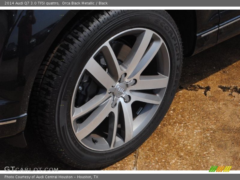 Orca Black Metallic / Black 2014 Audi Q7 3.0 TFSI quattro