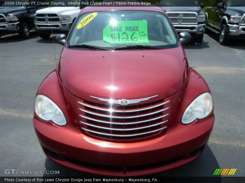 Inferno Red Crystal Pearl / Pastel Pebble Beige 2006 Chrysler PT Cruiser Touring