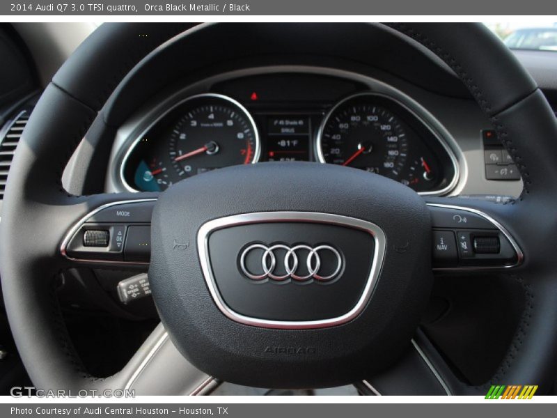 Orca Black Metallic / Black 2014 Audi Q7 3.0 TFSI quattro