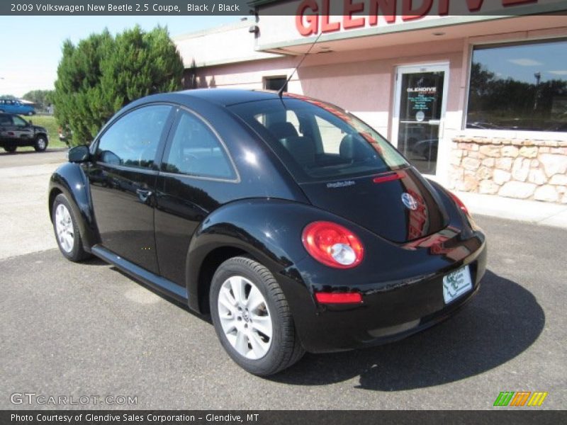 Black / Black 2009 Volkswagen New Beetle 2.5 Coupe