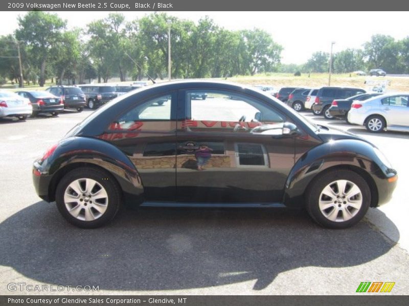 Black / Black 2009 Volkswagen New Beetle 2.5 Coupe