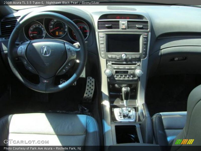 Nighthawk Black Pearl / Ebony/Silver 2008 Acura TL 3.5 Type-S