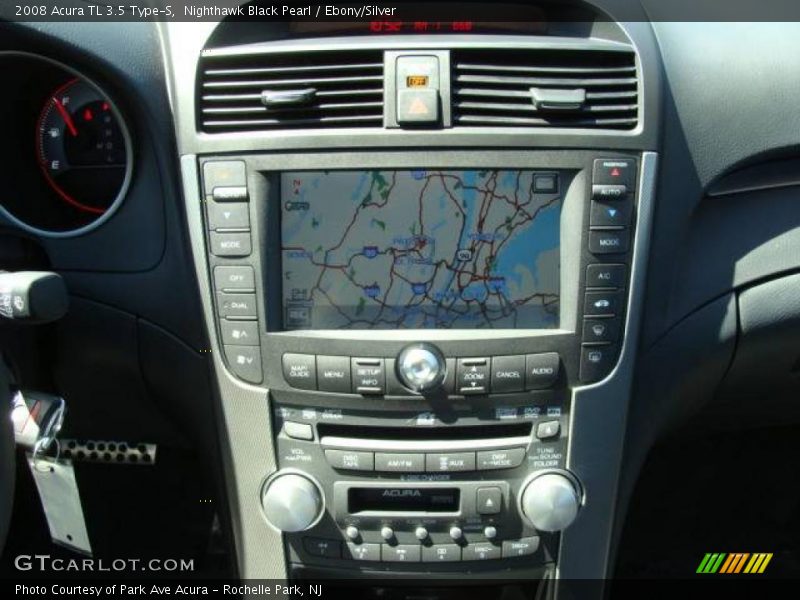 Nighthawk Black Pearl / Ebony/Silver 2008 Acura TL 3.5 Type-S