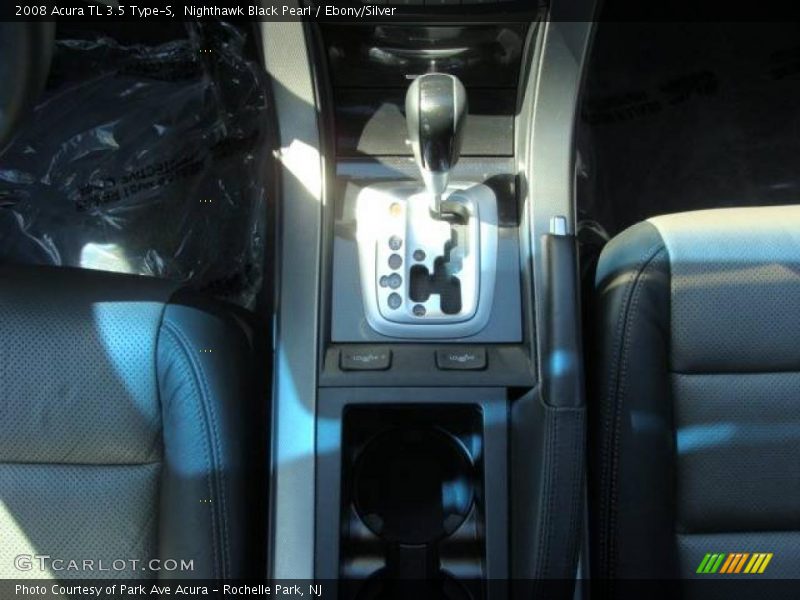 Nighthawk Black Pearl / Ebony/Silver 2008 Acura TL 3.5 Type-S