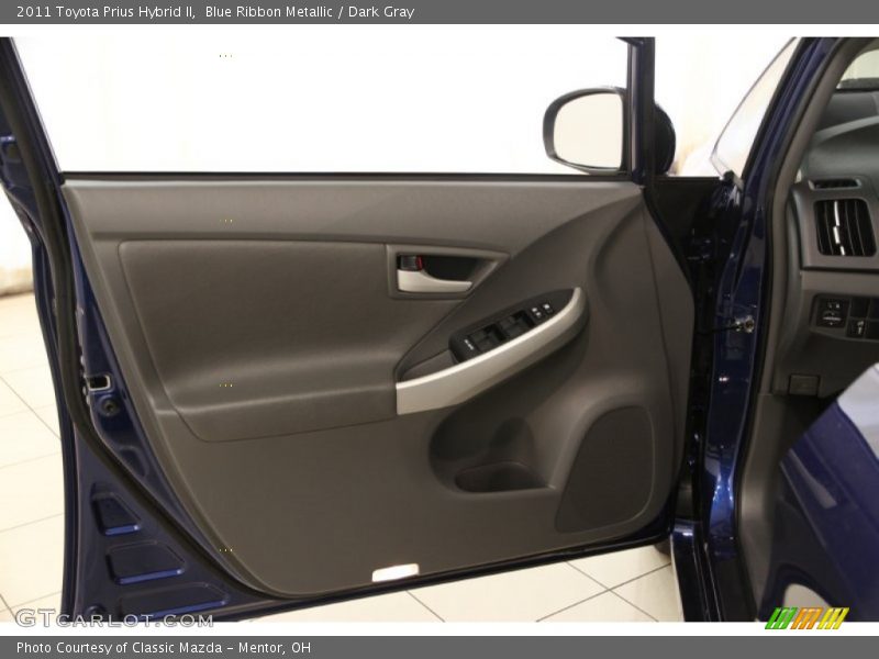 Blue Ribbon Metallic / Dark Gray 2011 Toyota Prius Hybrid II