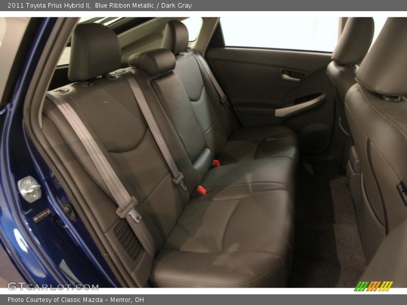 Rear Seat of 2011 Prius Hybrid II