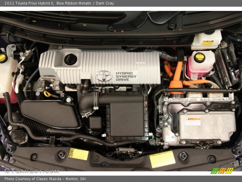  2011 Prius Hybrid II Engine - 1.8 Liter DOHC 16-Valve VVT-i 4 Cylinder Gasoline/Electric Hybrid