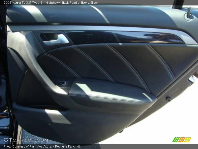 Nighthawk Black Pearl / Ebony/Silver 2008 Acura TL 3.5 Type-S