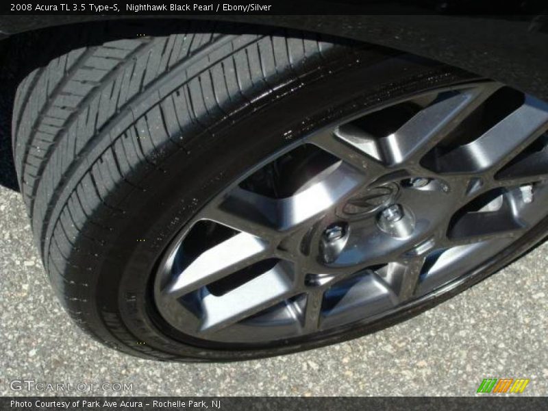 Nighthawk Black Pearl / Ebony/Silver 2008 Acura TL 3.5 Type-S