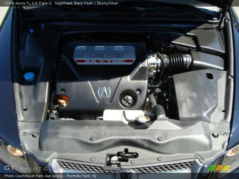 Nighthawk Black Pearl / Ebony/Silver 2008 Acura TL 3.5 Type-S