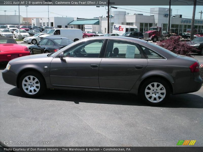 Cashmere Gray Pearl Effect / Onyx 2001 Audi A6 2.8 quattro Sedan