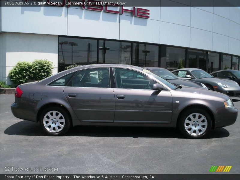 Cashmere Gray Pearl Effect / Onyx 2001 Audi A6 2.8 quattro Sedan