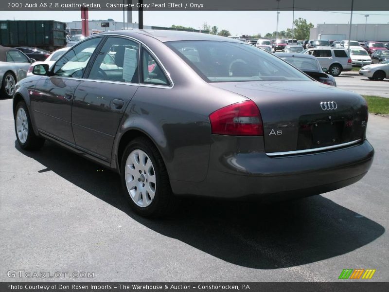 Cashmere Gray Pearl Effect / Onyx 2001 Audi A6 2.8 quattro Sedan