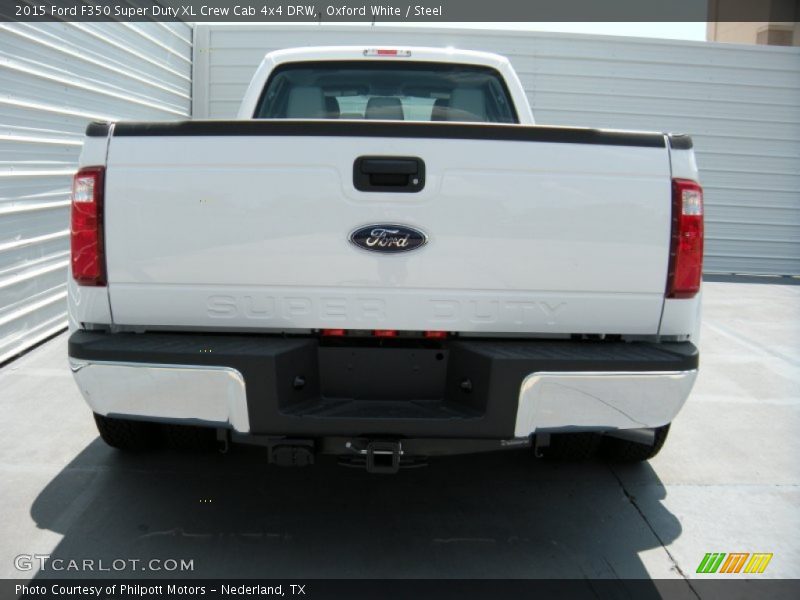 Oxford White / Steel 2015 Ford F350 Super Duty XL Crew Cab 4x4 DRW