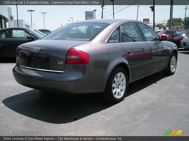 Cashmere Gray Pearl Effect / Onyx 2001 Audi A6 2.8 quattro Sedan