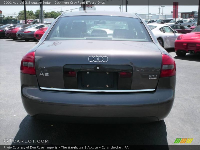 Cashmere Gray Pearl Effect / Onyx 2001 Audi A6 2.8 quattro Sedan