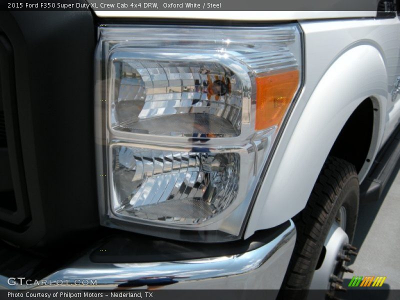 Oxford White / Steel 2015 Ford F350 Super Duty XL Crew Cab 4x4 DRW