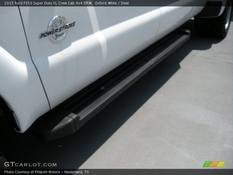 Oxford White / Steel 2015 Ford F350 Super Duty XL Crew Cab 4x4 DRW
