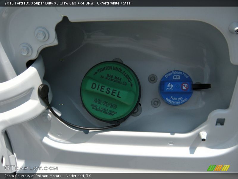 Oxford White / Steel 2015 Ford F350 Super Duty XL Crew Cab 4x4 DRW