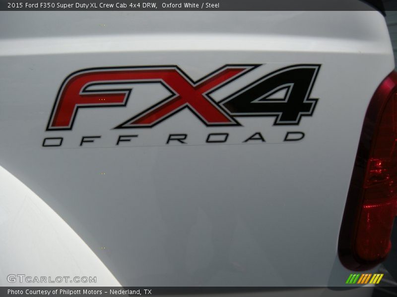 Oxford White / Steel 2015 Ford F350 Super Duty XL Crew Cab 4x4 DRW