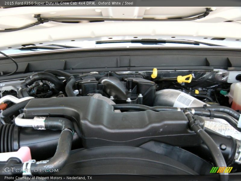 Oxford White / Steel 2015 Ford F350 Super Duty XL Crew Cab 4x4 DRW