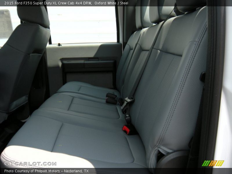 Oxford White / Steel 2015 Ford F350 Super Duty XL Crew Cab 4x4 DRW