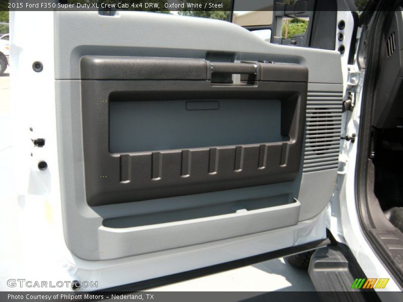 Oxford White / Steel 2015 Ford F350 Super Duty XL Crew Cab 4x4 DRW