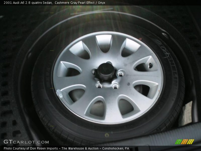Cashmere Gray Pearl Effect / Onyx 2001 Audi A6 2.8 quattro Sedan