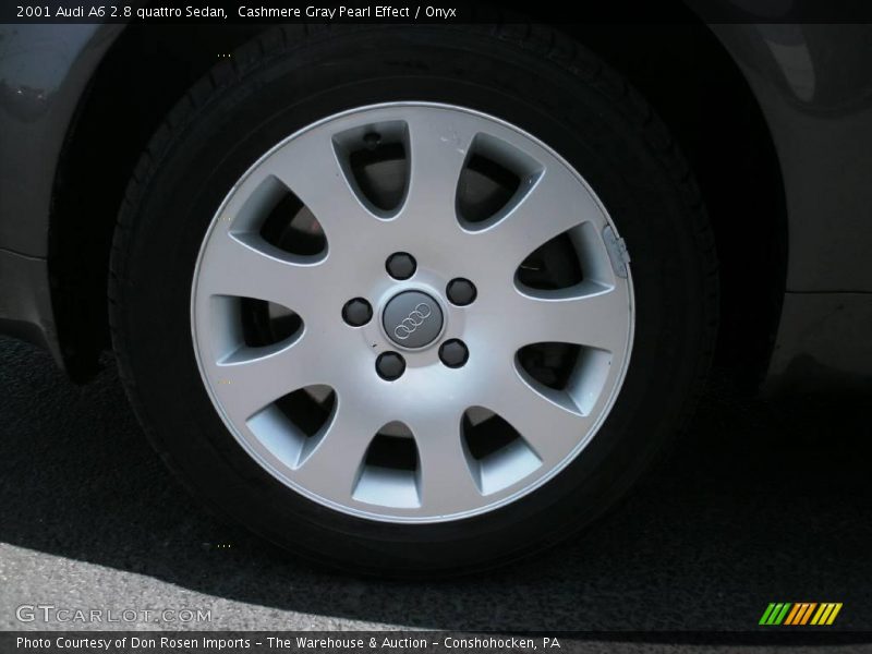 Cashmere Gray Pearl Effect / Onyx 2001 Audi A6 2.8 quattro Sedan