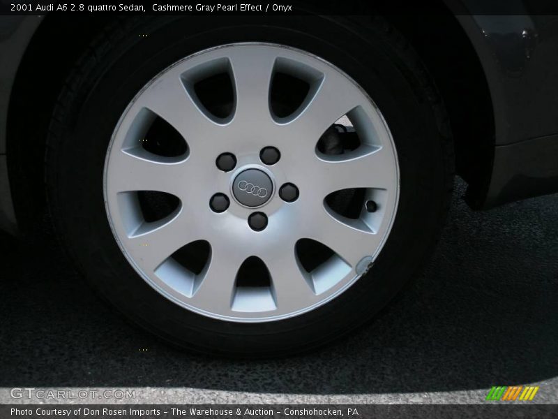 Cashmere Gray Pearl Effect / Onyx 2001 Audi A6 2.8 quattro Sedan