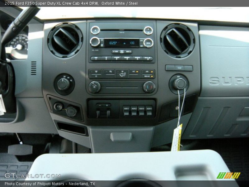 Oxford White / Steel 2015 Ford F350 Super Duty XL Crew Cab 4x4 DRW