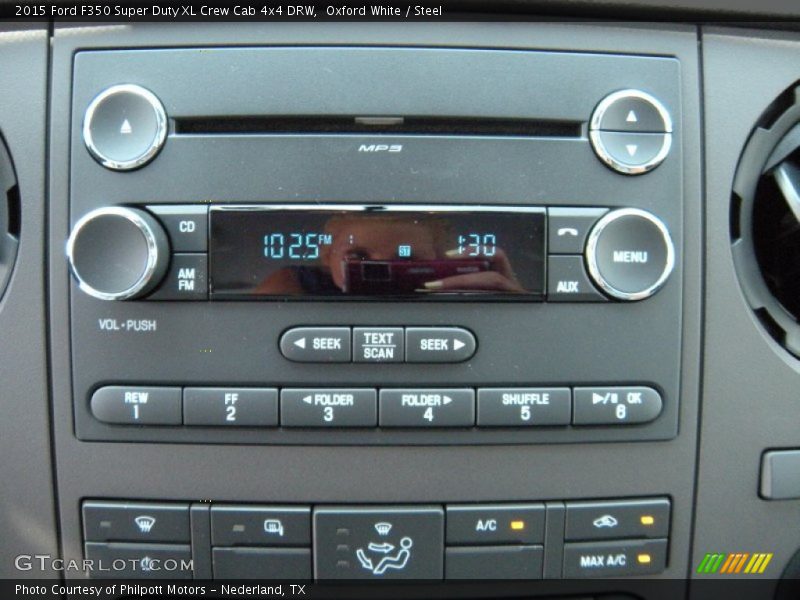 Oxford White / Steel 2015 Ford F350 Super Duty XL Crew Cab 4x4 DRW