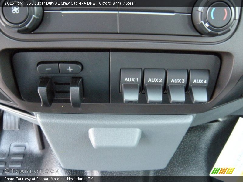 Oxford White / Steel 2015 Ford F350 Super Duty XL Crew Cab 4x4 DRW