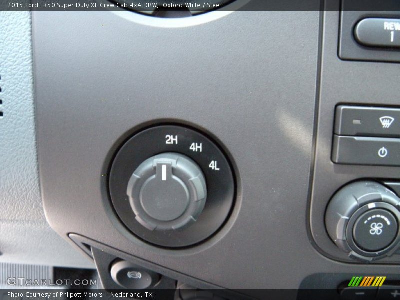 Oxford White / Steel 2015 Ford F350 Super Duty XL Crew Cab 4x4 DRW