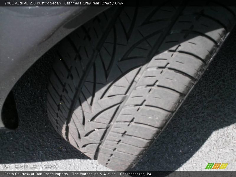Cashmere Gray Pearl Effect / Onyx 2001 Audi A6 2.8 quattro Sedan