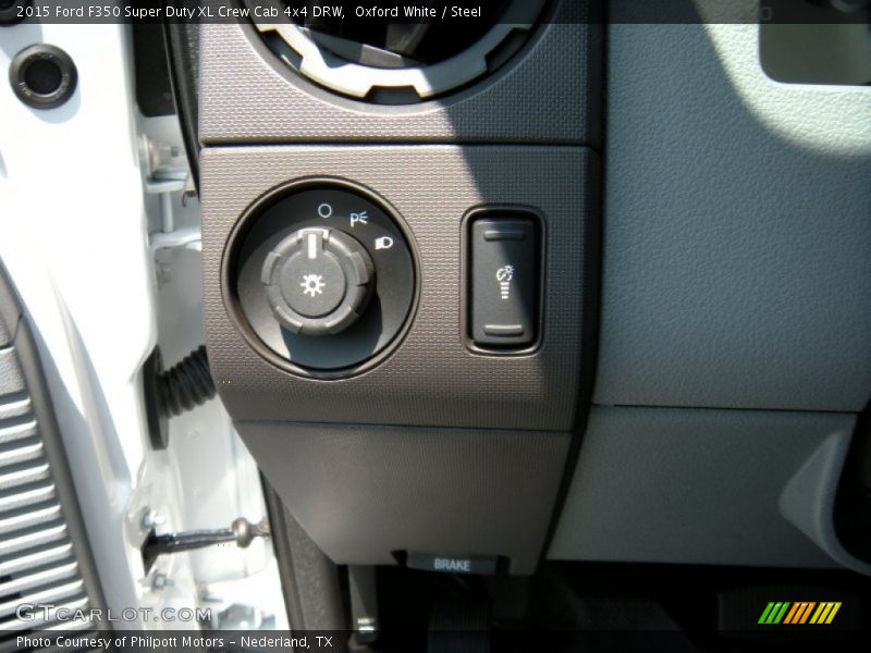 Oxford White / Steel 2015 Ford F350 Super Duty XL Crew Cab 4x4 DRW