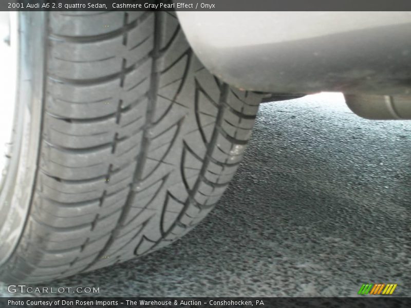 Cashmere Gray Pearl Effect / Onyx 2001 Audi A6 2.8 quattro Sedan