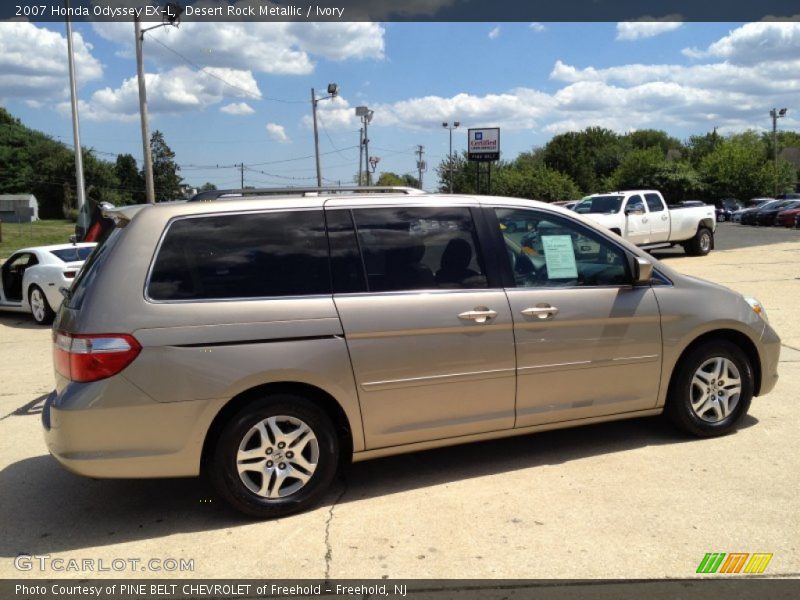 Desert Rock Metallic / Ivory 2007 Honda Odyssey EX-L