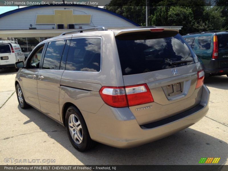Desert Rock Metallic / Ivory 2007 Honda Odyssey EX-L