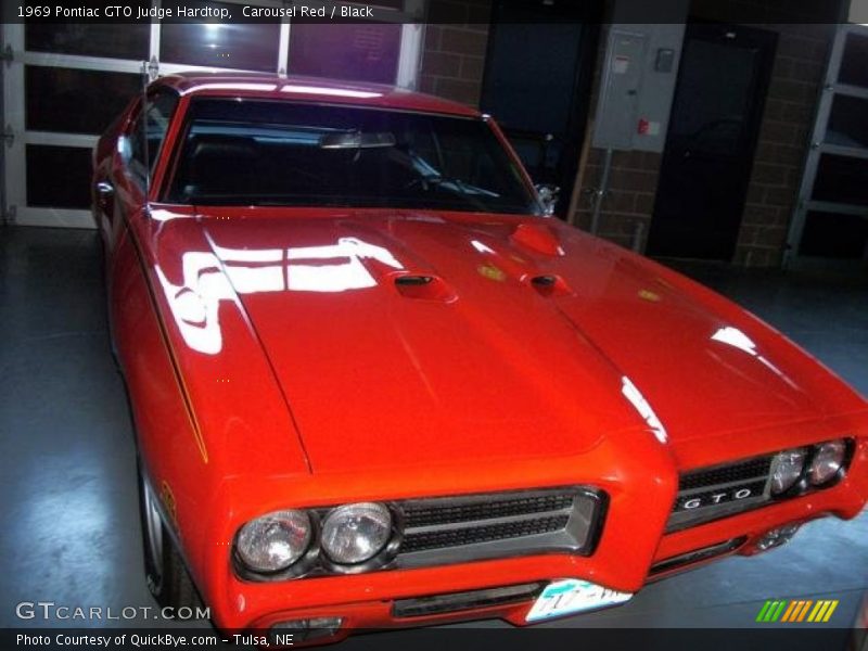 Carousel Red / Black 1969 Pontiac GTO Judge Hardtop