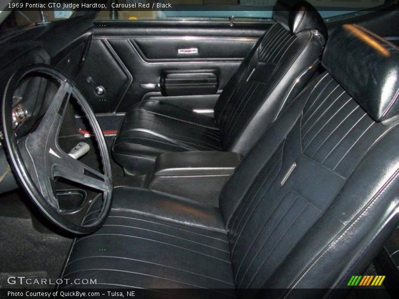 Carousel Red / Black 1969 Pontiac GTO Judge Hardtop