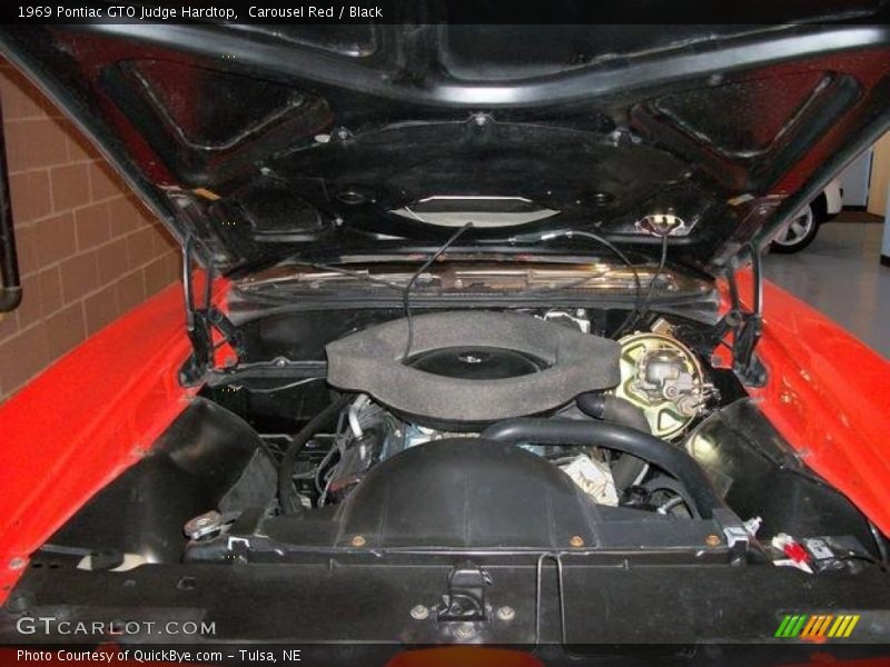 Carousel Red / Black 1969 Pontiac GTO Judge Hardtop