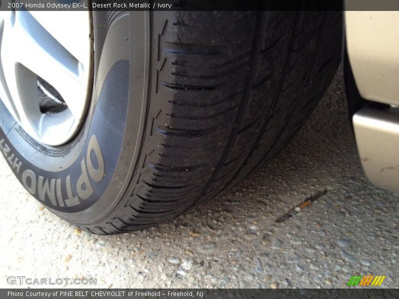 Desert Rock Metallic / Ivory 2007 Honda Odyssey EX-L