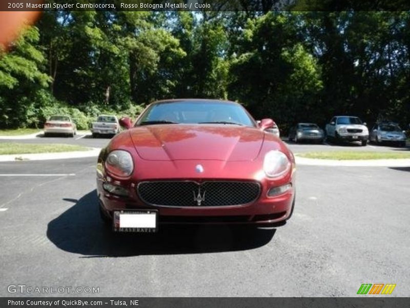 Rosso Bologna Metallic / Cuoio 2005 Maserati Spyder Cambiocorsa