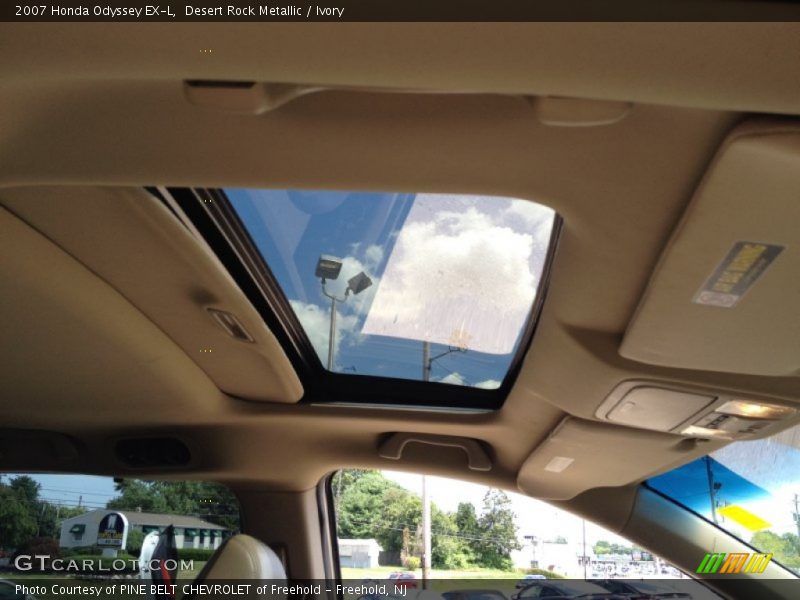 Desert Rock Metallic / Ivory 2007 Honda Odyssey EX-L