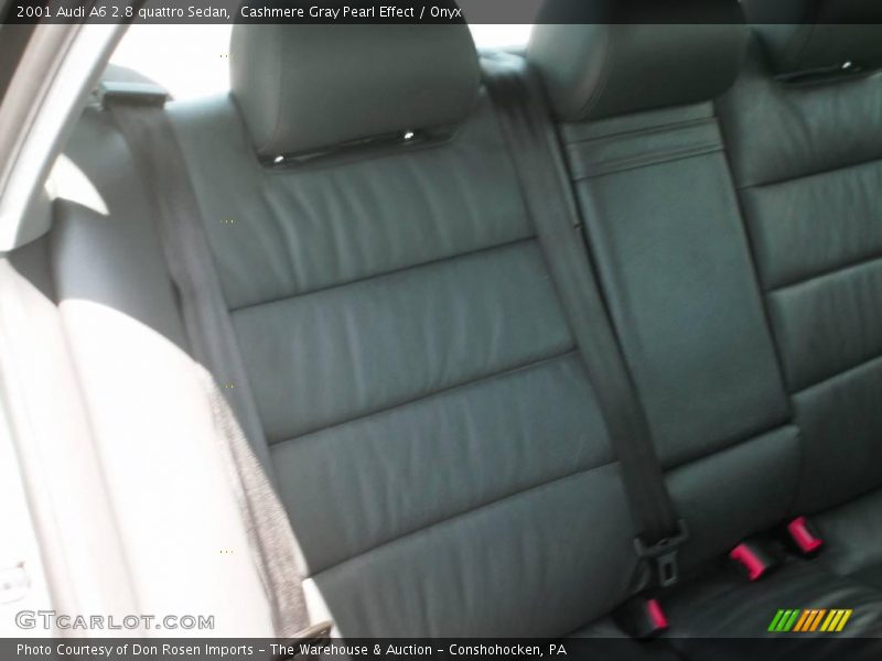 Cashmere Gray Pearl Effect / Onyx 2001 Audi A6 2.8 quattro Sedan