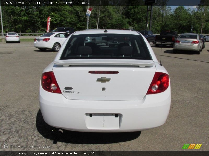 Summit White / Ebony 2010 Chevrolet Cobalt LT Sedan