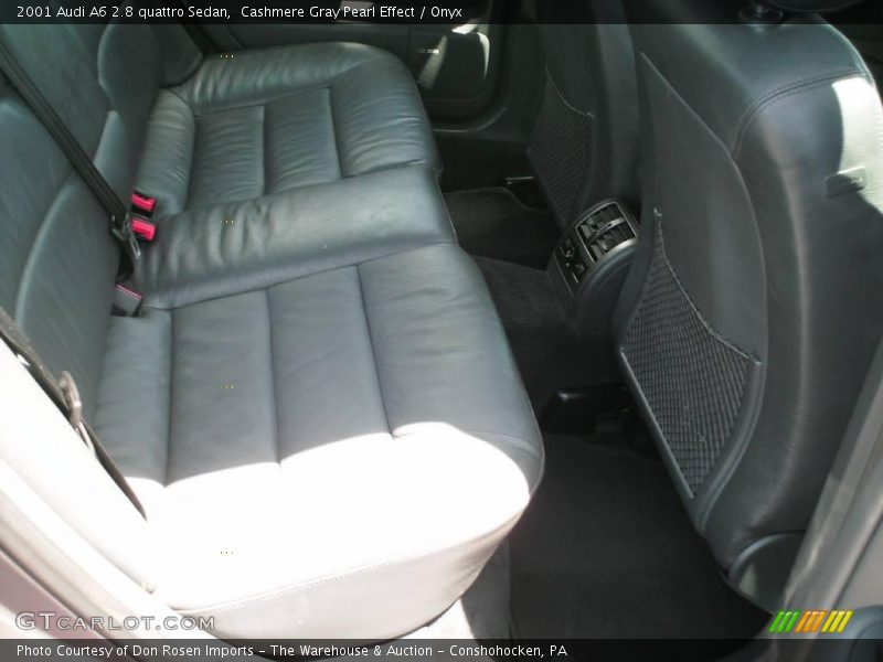 Cashmere Gray Pearl Effect / Onyx 2001 Audi A6 2.8 quattro Sedan