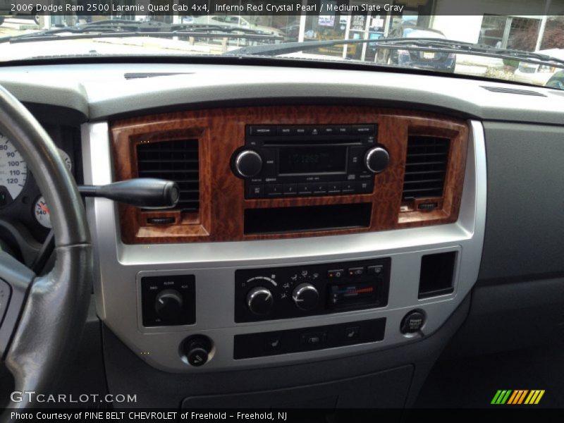 Inferno Red Crystal Pearl / Medium Slate Gray 2006 Dodge Ram 2500 Laramie Quad Cab 4x4